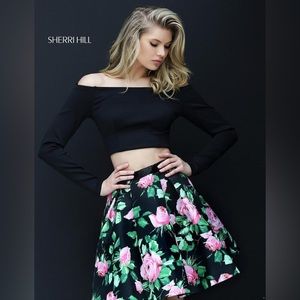 Sherri Hill 2-piece Prom Dress